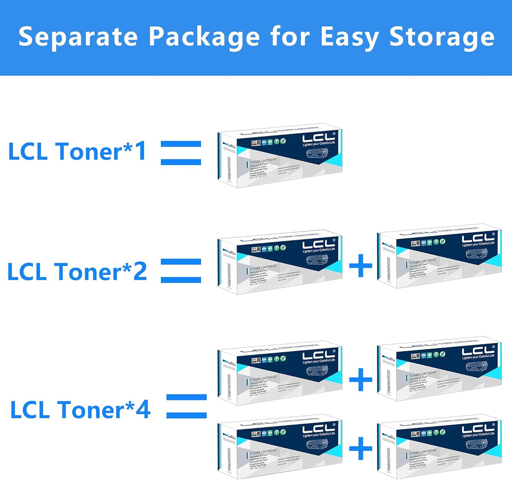 Compatible Toner Cartridge for Lexmark MX710DE MX711DE MX810DE (1-Pack Black) Pack of 2 V816