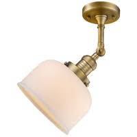 Large Bell 1 Light Sconce LED (Brass) A8059