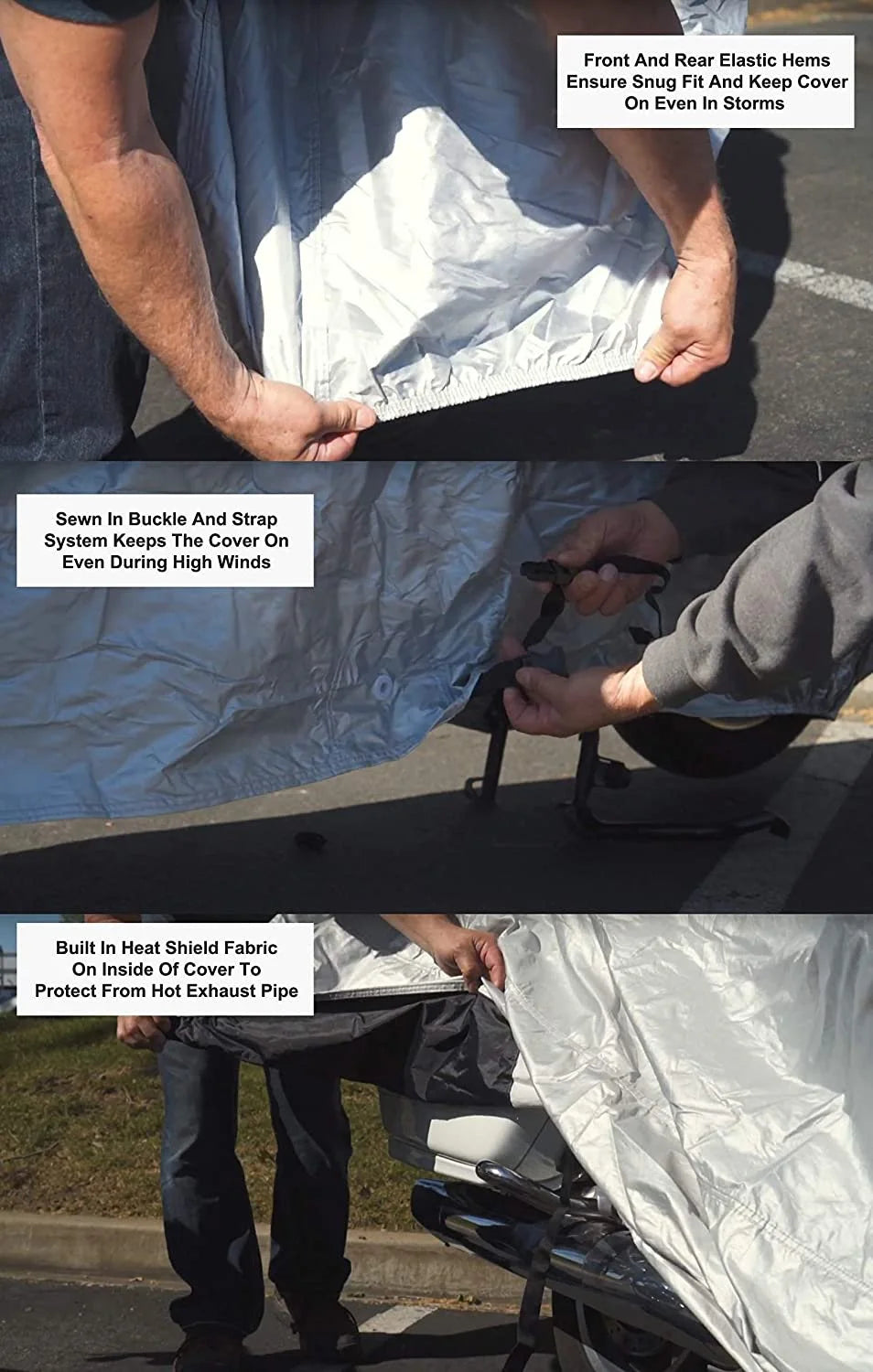 Trike Cover with Reinforced Securing Straps and Storage Bag B2022