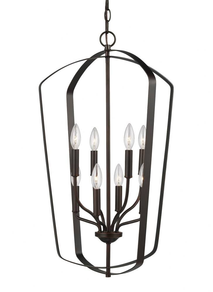 Heirloom 8 Light Large Foyer D706