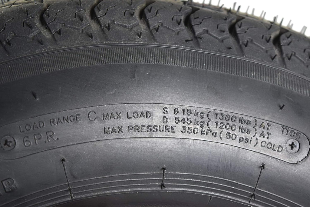 Kenda Load Star Bias Ply DOT Trailer Tire ST175/80D13 Single Pack of 2 N514