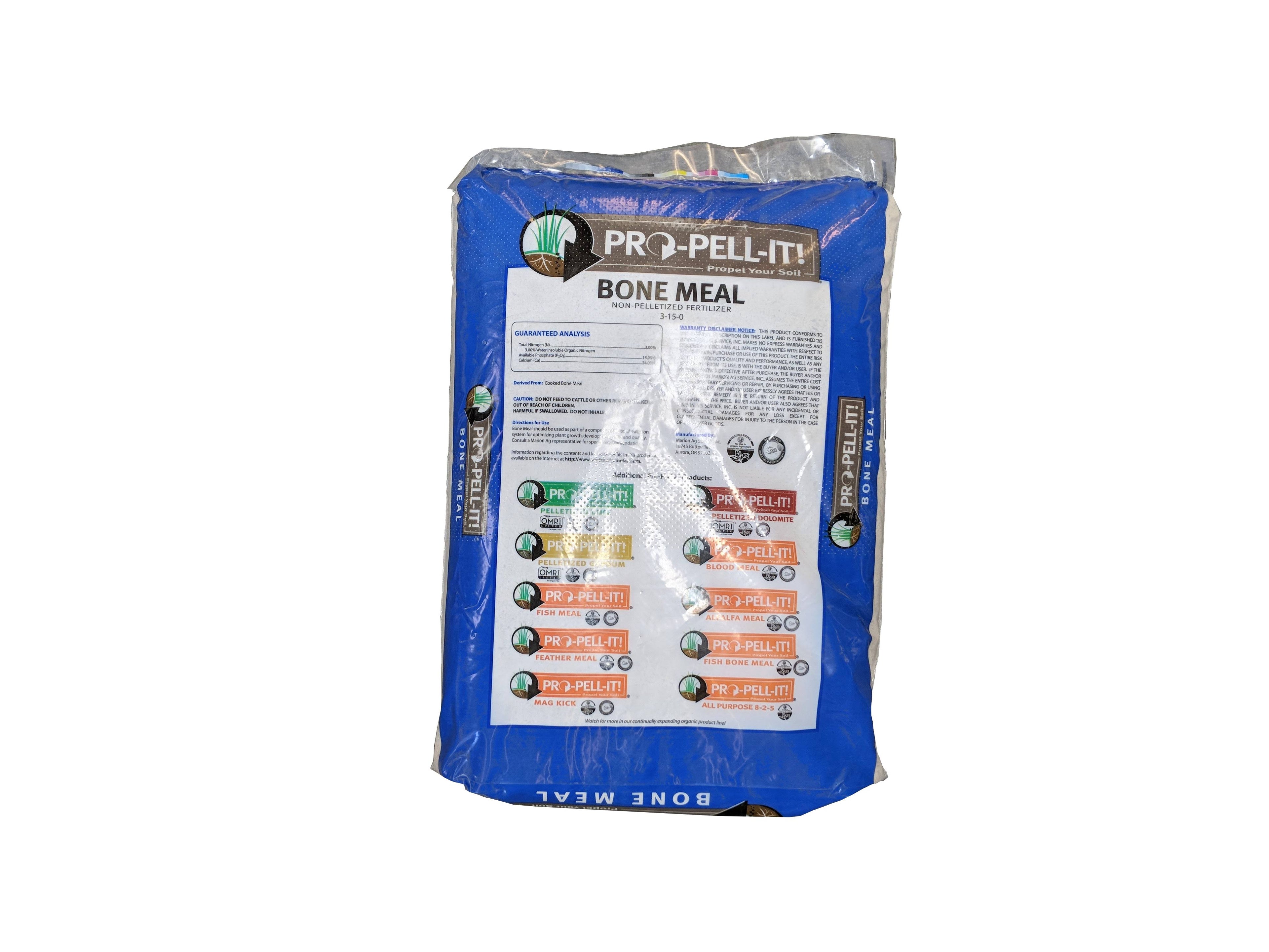 50 Pounds Bone Meal 3-15-0 Plus 24% Calcium V269
