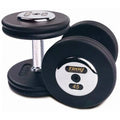 Black Chrome Pro-Style Cast Dumbbells O37563