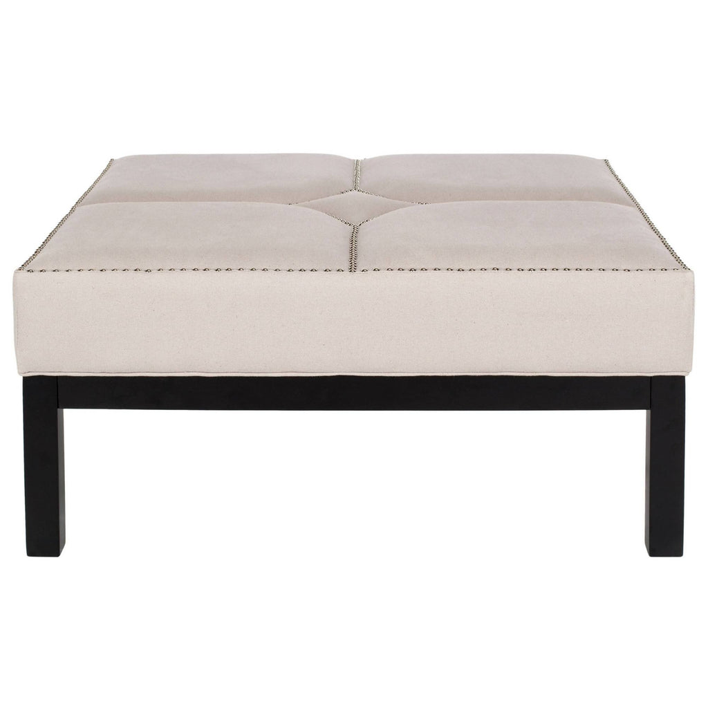 Taupe Cocktail Ottoman V264492