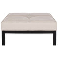 Taupe Cocktail Ottoman V264492