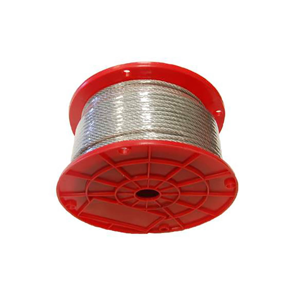 1/8x22X500 Hot Dip Galvanized Aircraft Cable Wire Rope W4402