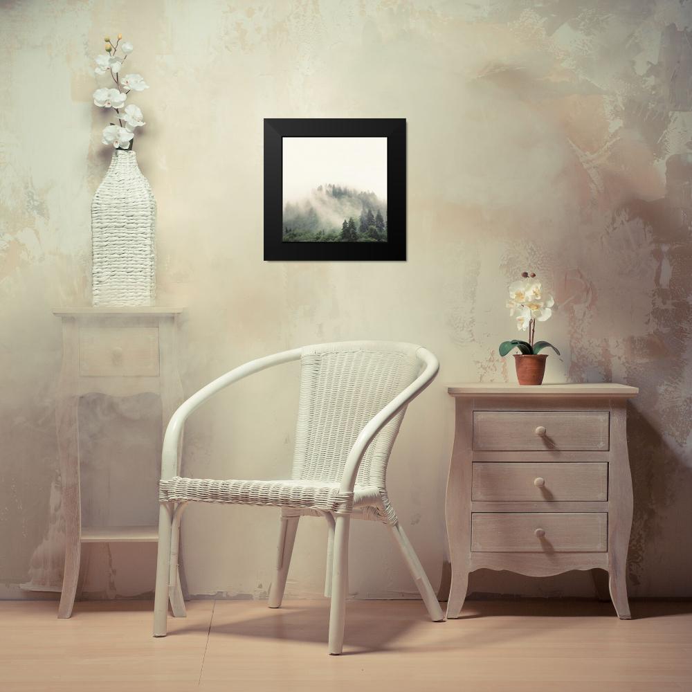12x12 Black Framed Art Print C3768