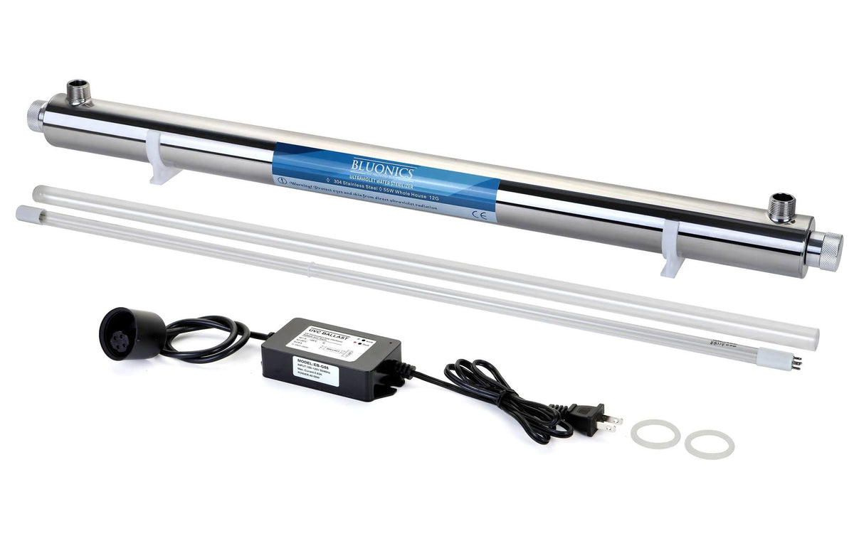 Whole House Water System with UV Ultraviolet and Sediment Carbon T35022