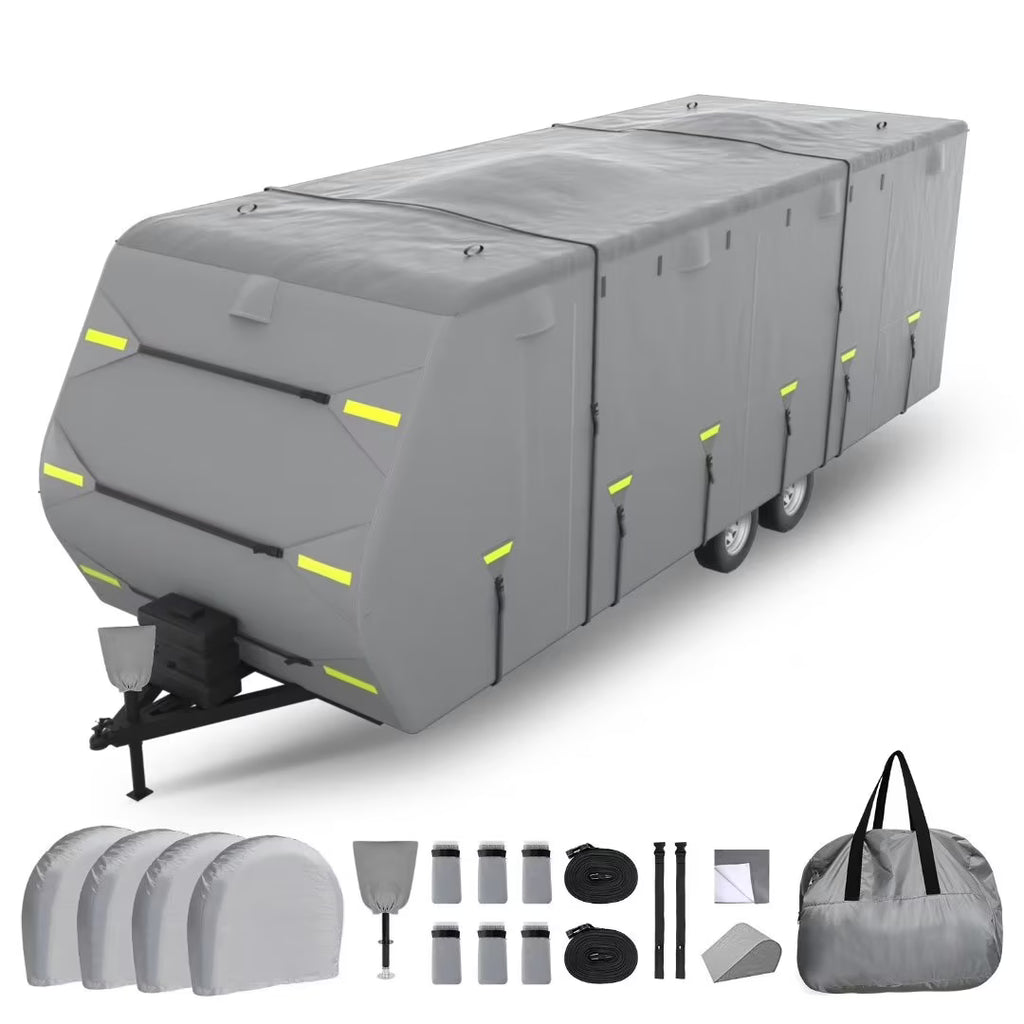 5-Layer Non-Woven Waterproof 600D Oxford Trailer Cover M2502