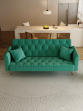 Convertible Sofa Bed Green Z716