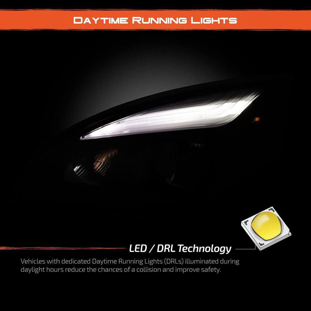 Full-LED Black Housing Headlights N84675