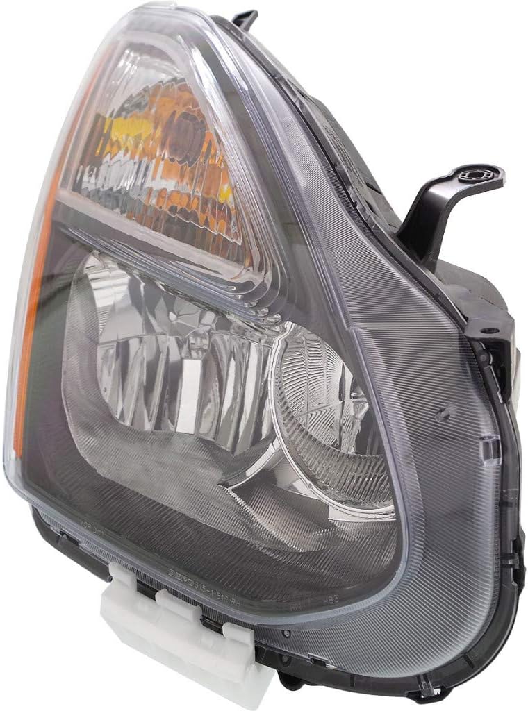 Headlight for Nissan Rogue 2014 2015 Passenger Side Halogen Black J975