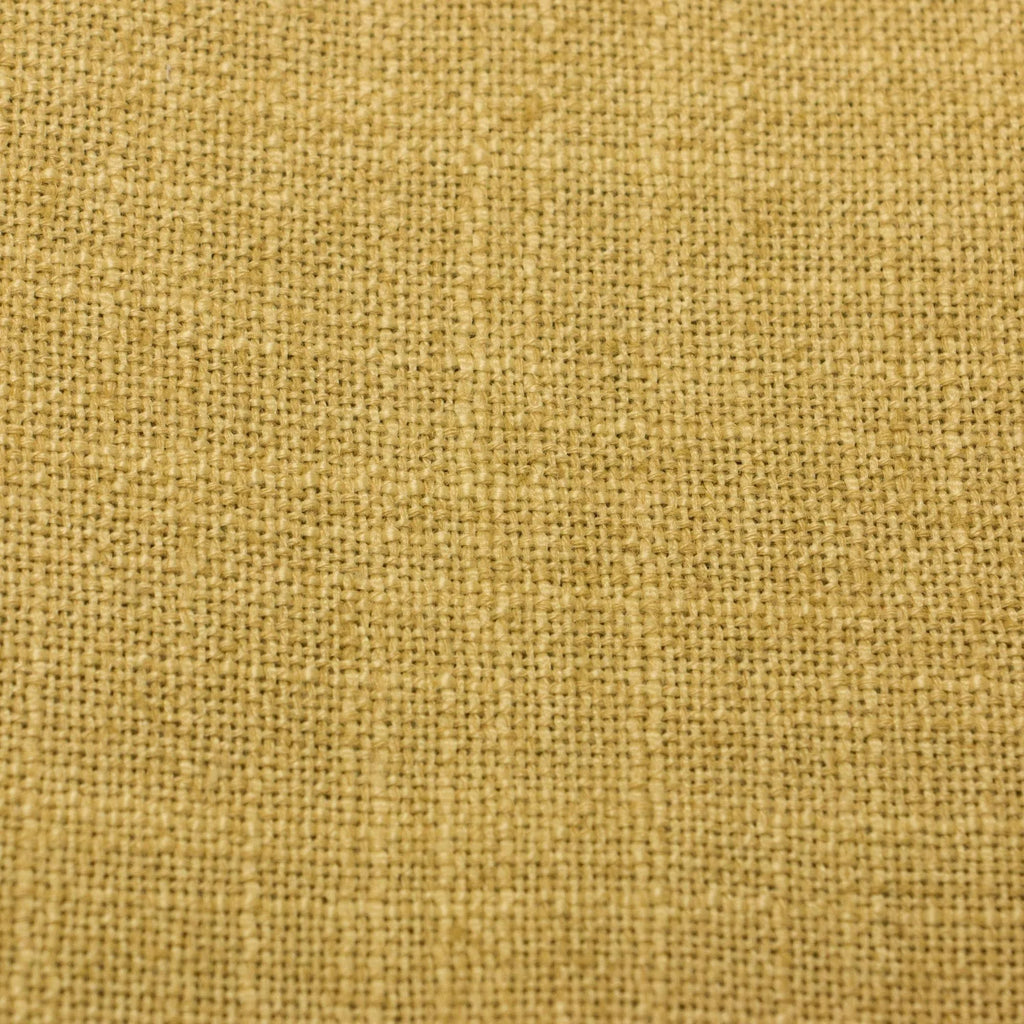 Golden Yellow Linen Wingback Headboard U912
