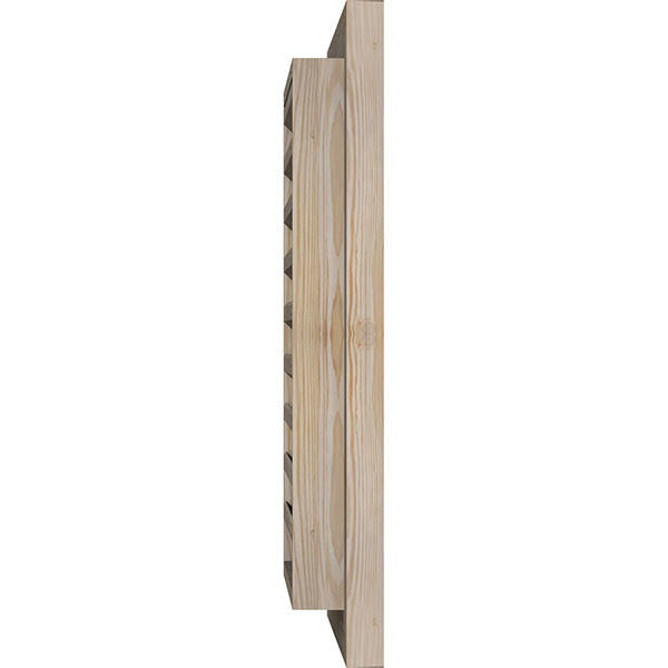 Primed Vertical Gable Vent Q1521