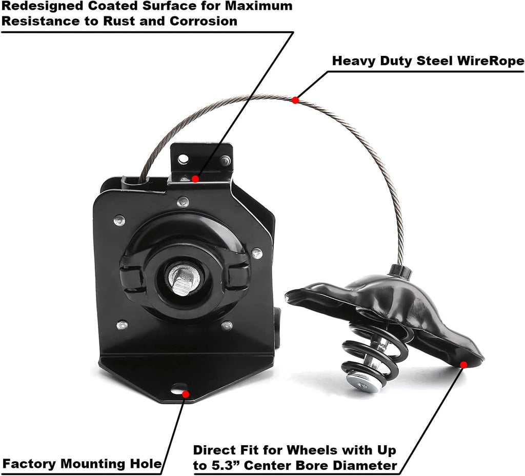 Spare Tire Hoist Winch Carrier Pack of 2 Z765