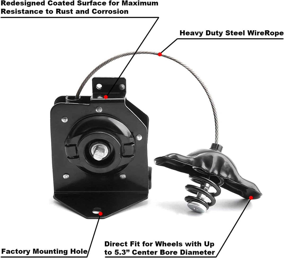 Spare Tire Hoist Winch Carrier Pack of 2 Z765