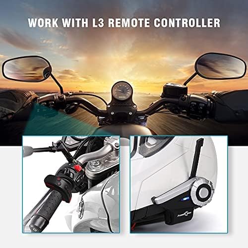 Bluetooth Intercom Motorcycle Headset with Hard & Soft Microphone M789