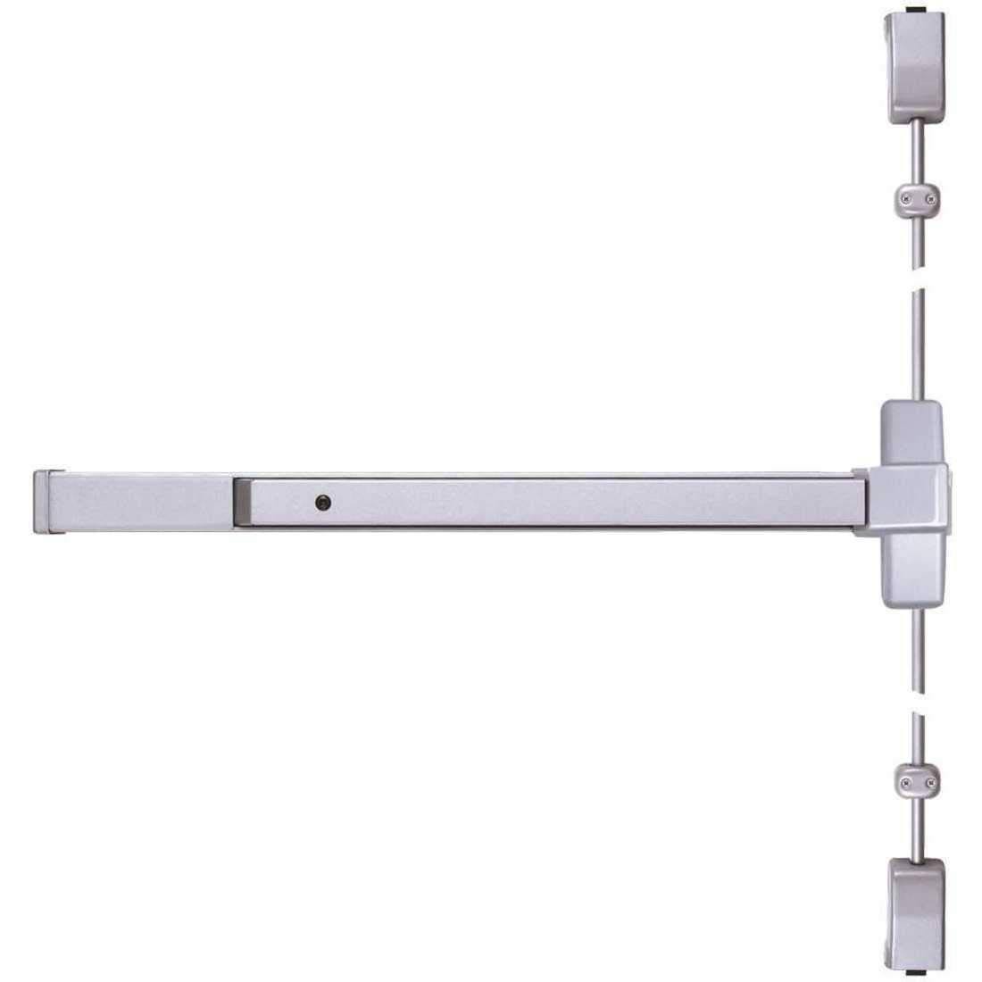 46 in. D Aluminum Vertical Rod Panic Bar X2084