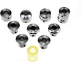 9 Dies 1 Polyurethane Roll Tipping 22mm shaft CR12 Bead Roller Forming Set Y7344
