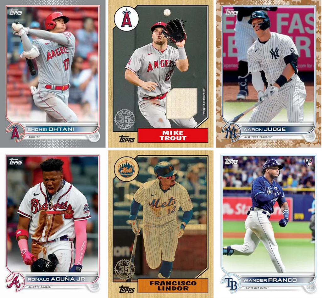2022 Topps Series 1 Baseball Mega Box Trading Cards N26713