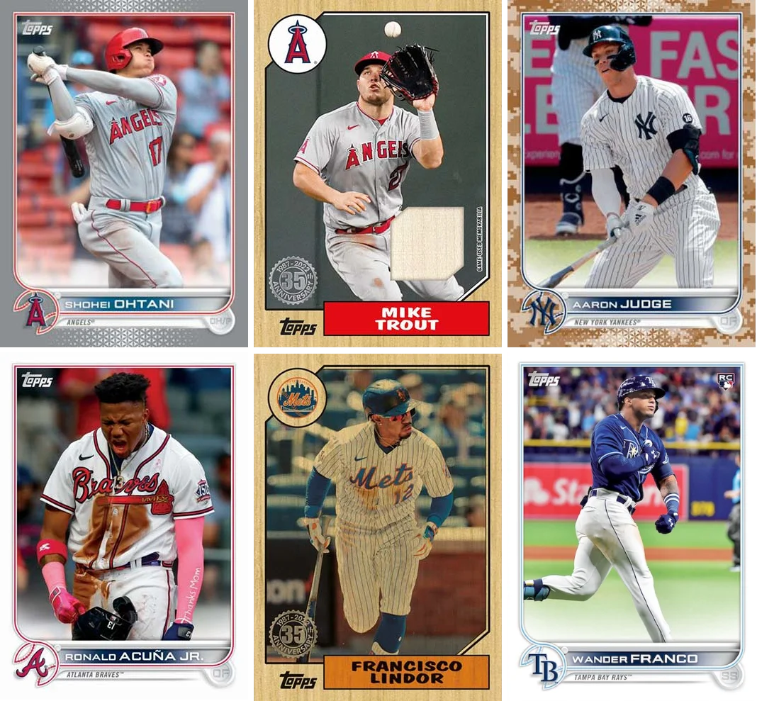2022 Topps Series 1 Baseball Mega Box Trading Cards N26713
