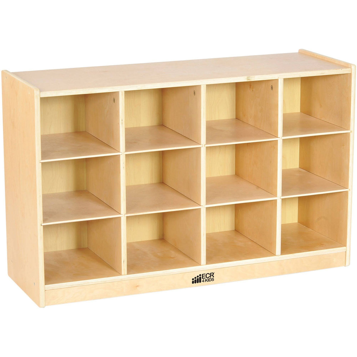 Birch 12 Cubby Tray Cabinet S910818