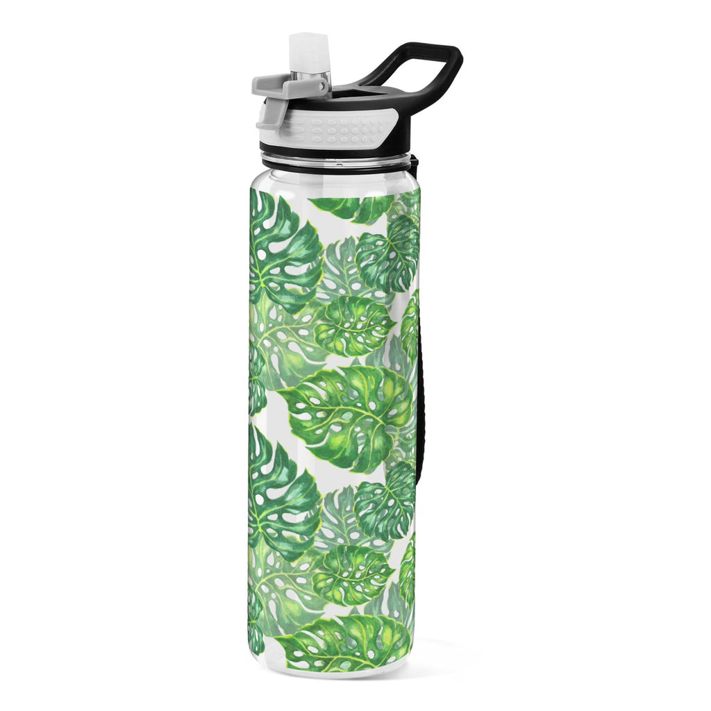32oz Tritan Water Bottle with Straw Leakproof BPA Free Clear K7500