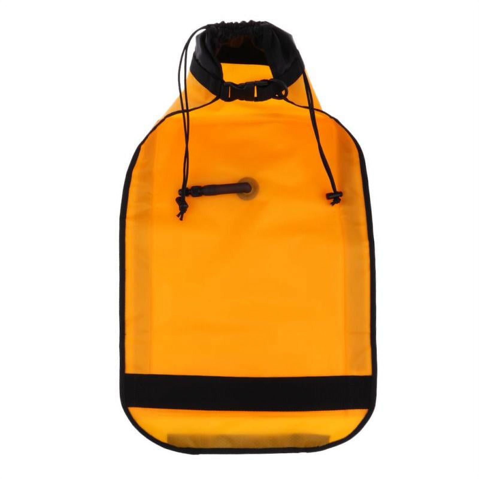 Yellow Inflatable Paddle Float Bag For Sea Kayak Paddle D1455