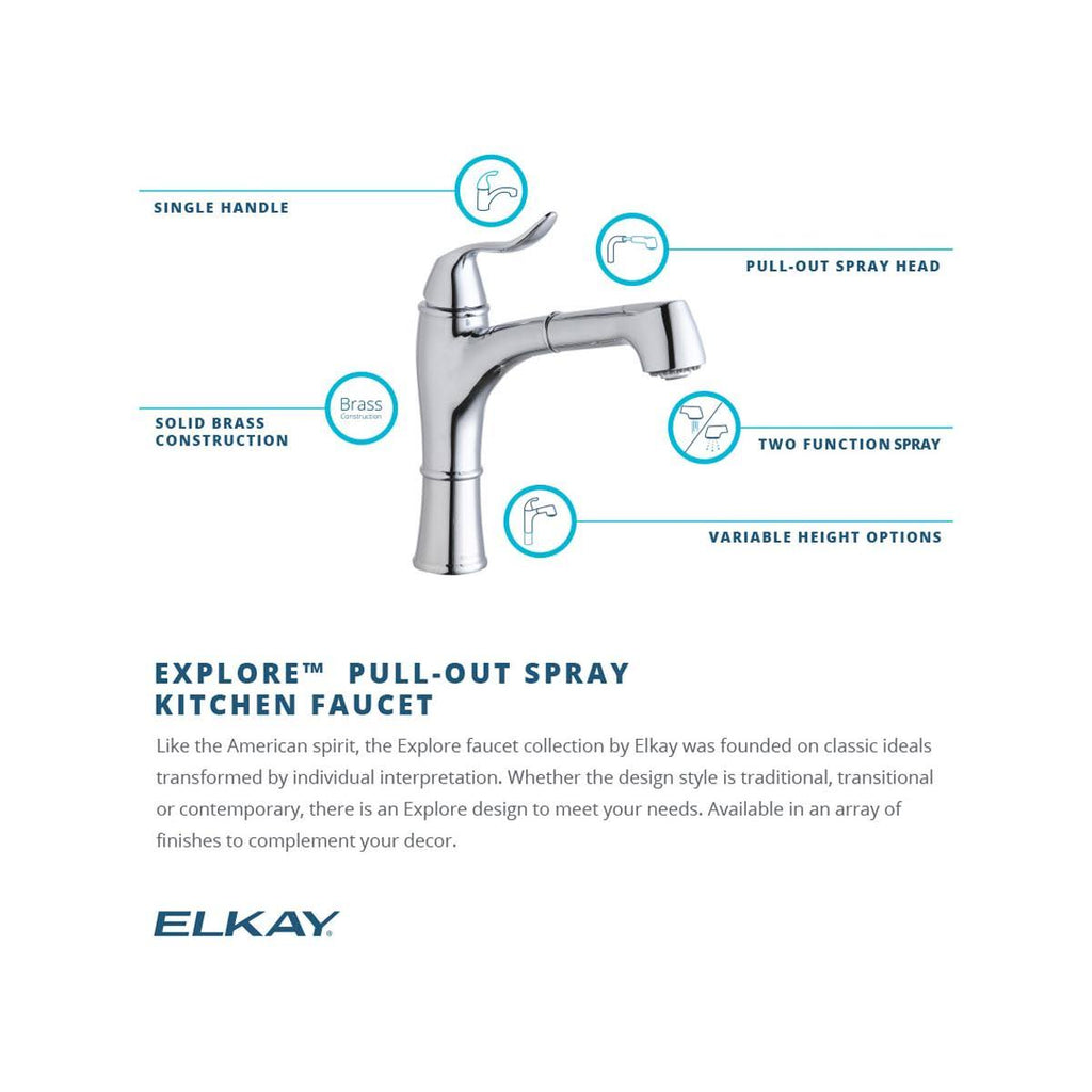 Oil Rubbed Bronze Pull Out Kitchen Faucet Y444