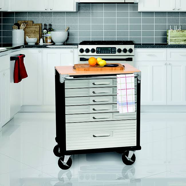 6-drawer Rolling Cabinet B9443