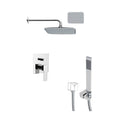 Polished Chrome Square Shower System B525978