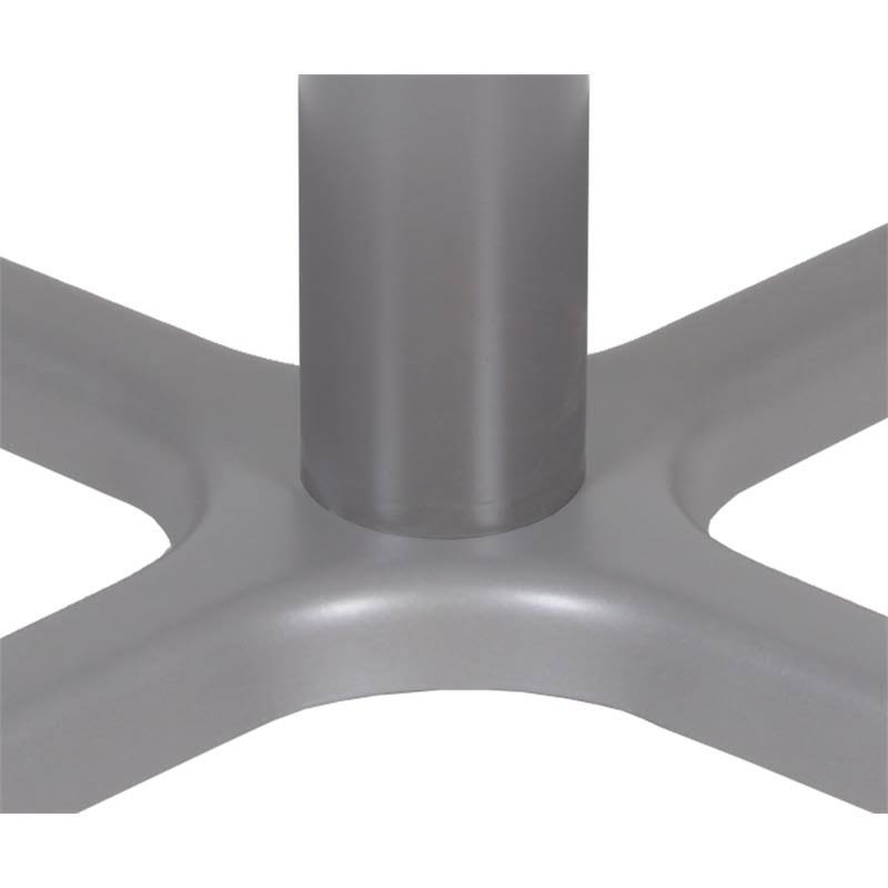 Beige Grey Round X-Base Table S28370