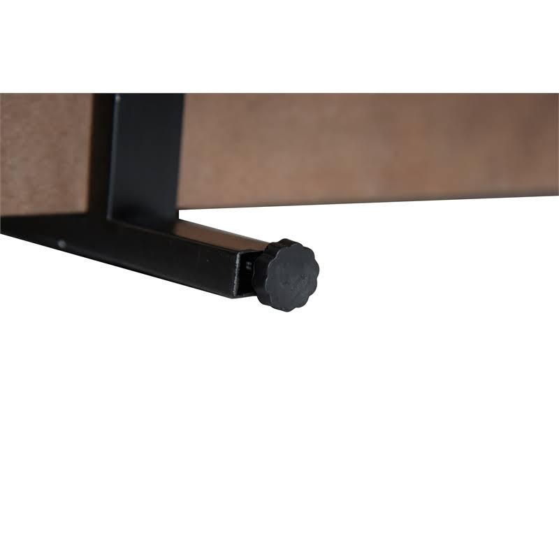 Walnut Brown 3 Shelf Etagere Bookcase B928