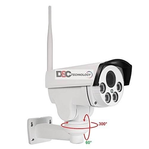Outdoor Waterproof WiFi PTZ Security Camera with Built-in Micro M5684