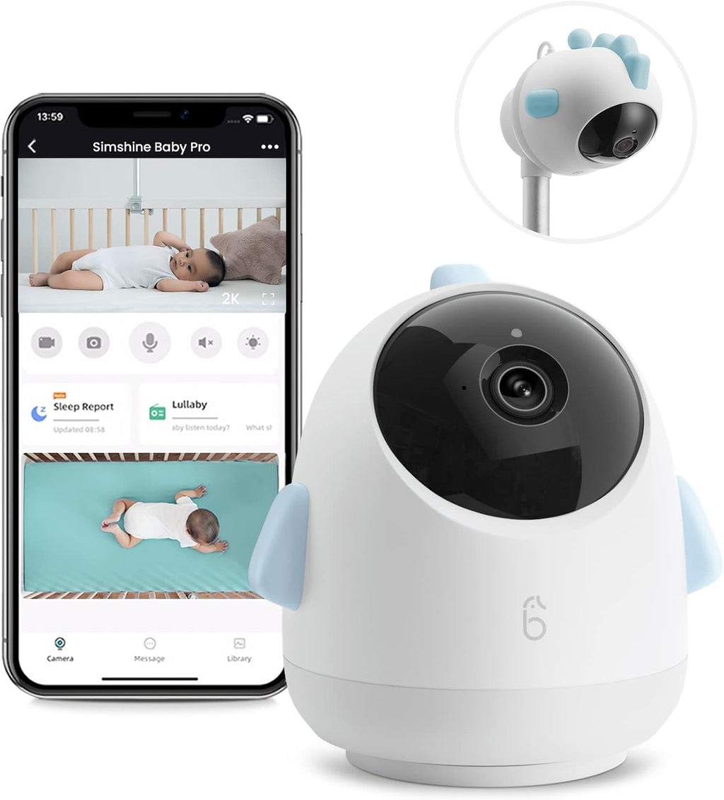 2K Baby Monitor with Camera and Audio and Night Vision J485822