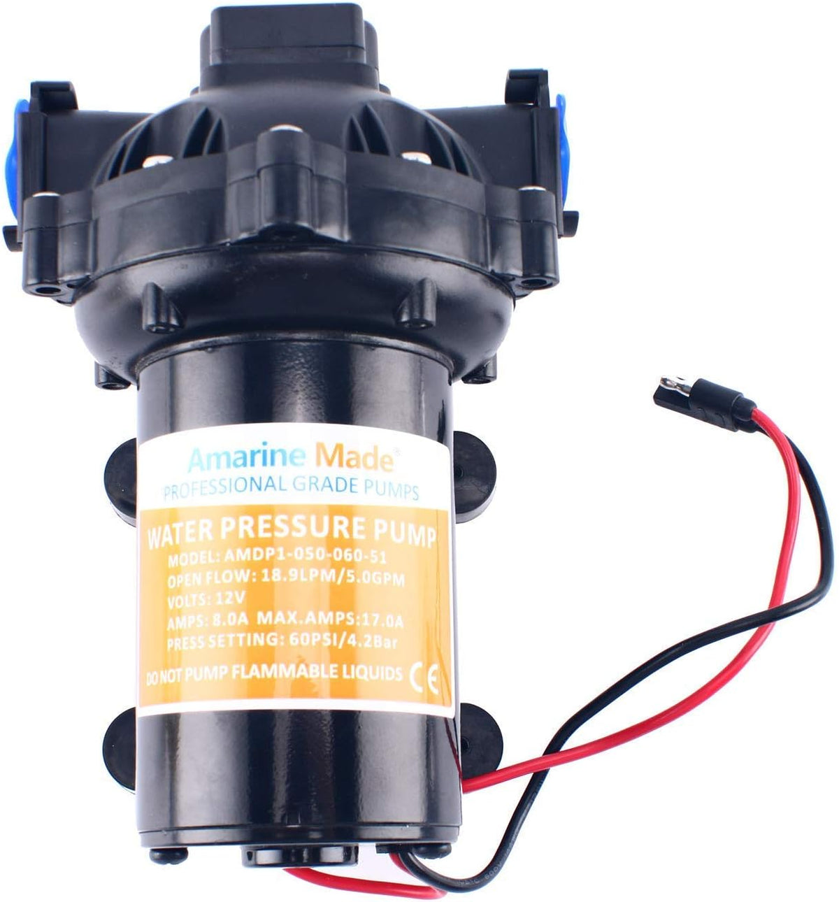 12v Water Pressure Diaphragm Pump 60 Psi Pack of 2 S12176