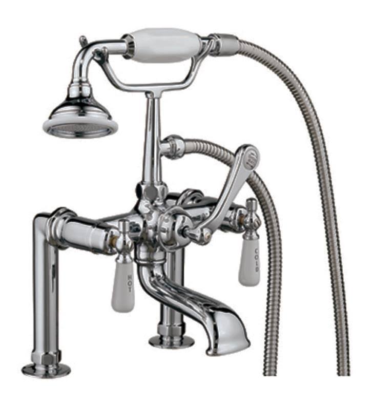 Tub Rim Mounted Faucet with Hand Held Shower K45211