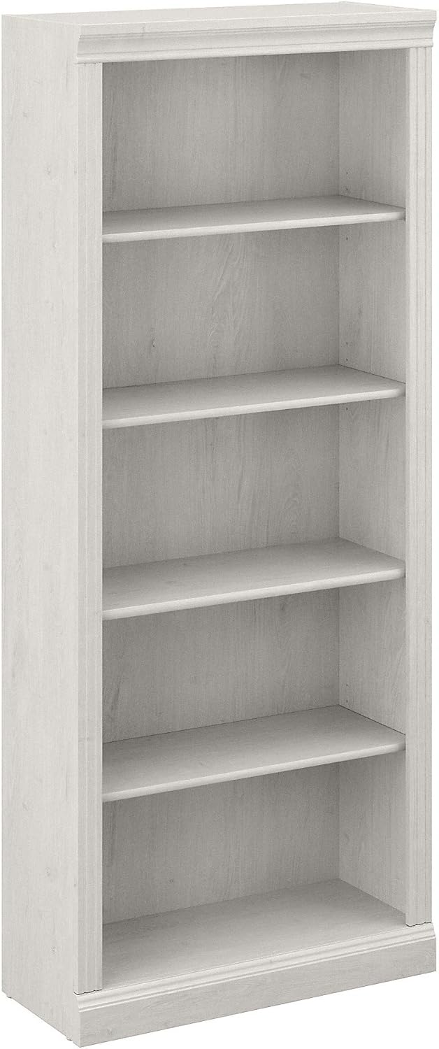 Linen White Oak 5 Shelf Bookcase Q968133