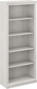 Linen White Oak 5 Shelf Bookcase Q968133