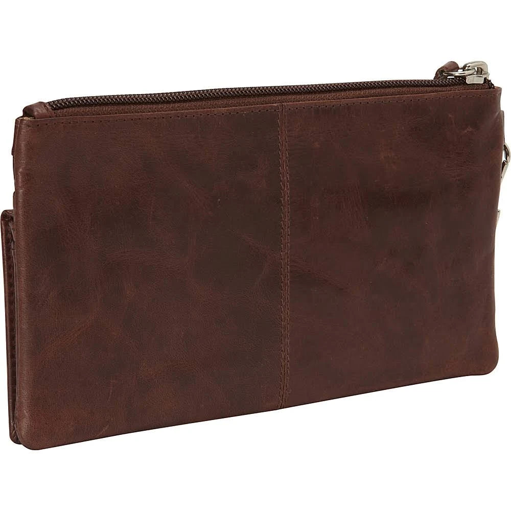 Black RFID Wristlet Clutch O3561