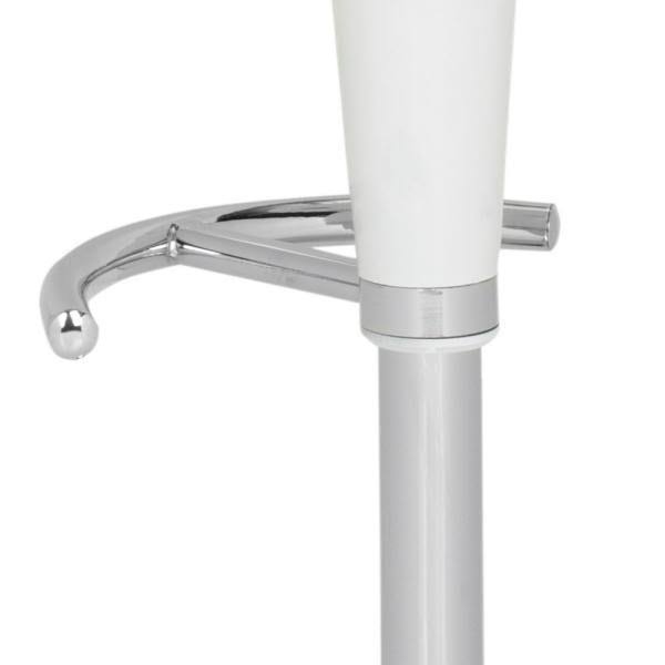 White Swivel Bar Stool J324743
