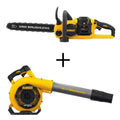 16 in. 60V Max Cordless Brushless Chainsaw with 3.0Ah Battery & Charger with Handheld Blower A31064