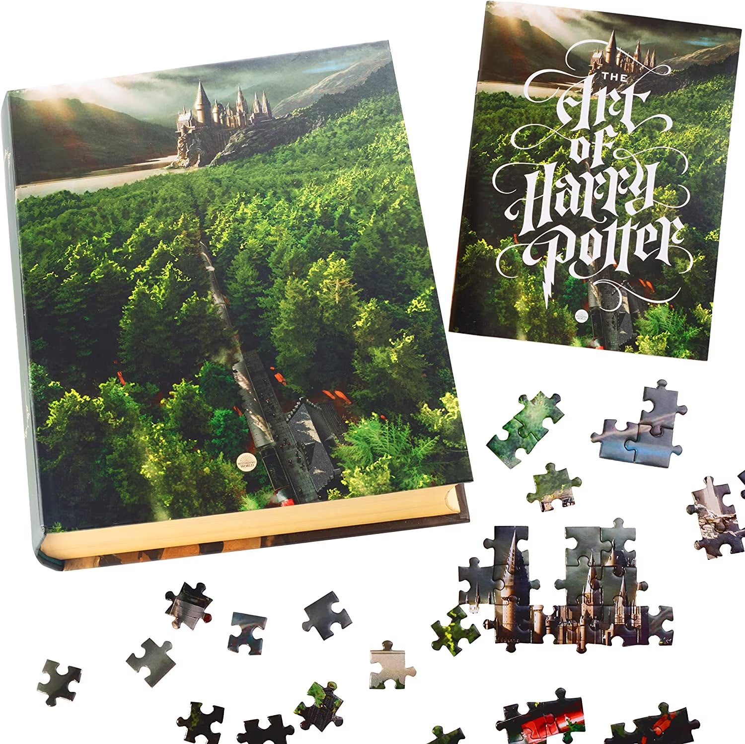 500 Pieces Harry Potter Jigsaw Puzzle with Illustrated Book J388910