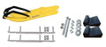 Yellow Snowmobile Skis with 9" Shaper Bars Complete Kit M3953