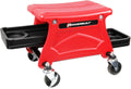 Compact Rolling Seat with Storage Trays U7730