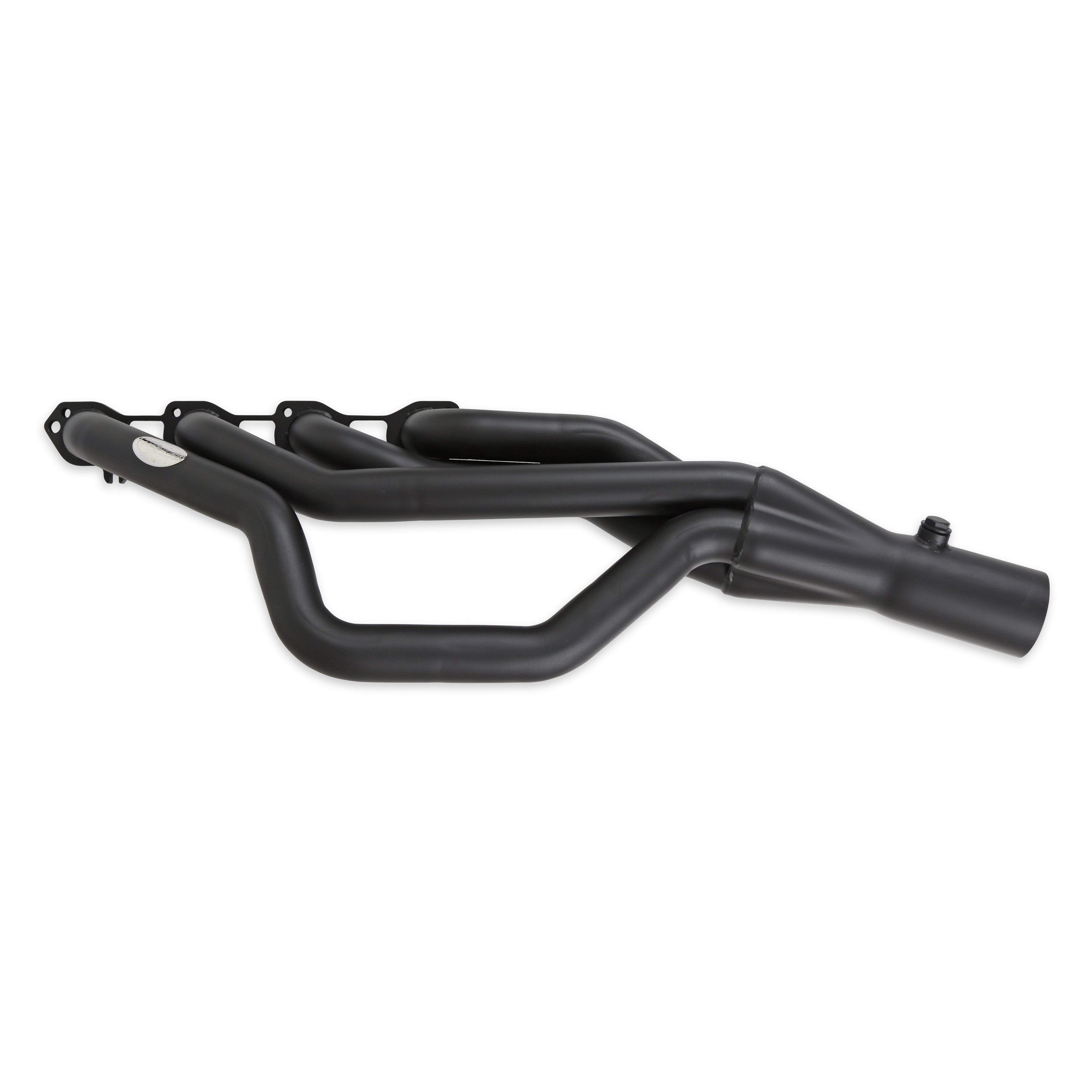 Black Painted Steel Mid-Length Headers A20335