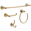 4-Piece Bath Hardware Set in Champagne Bronze R41023