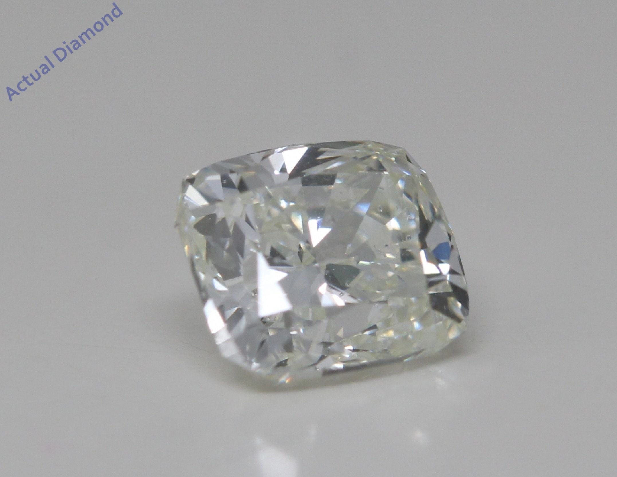 14K White Gold Diamond Solitaire Engagement Ring J136501