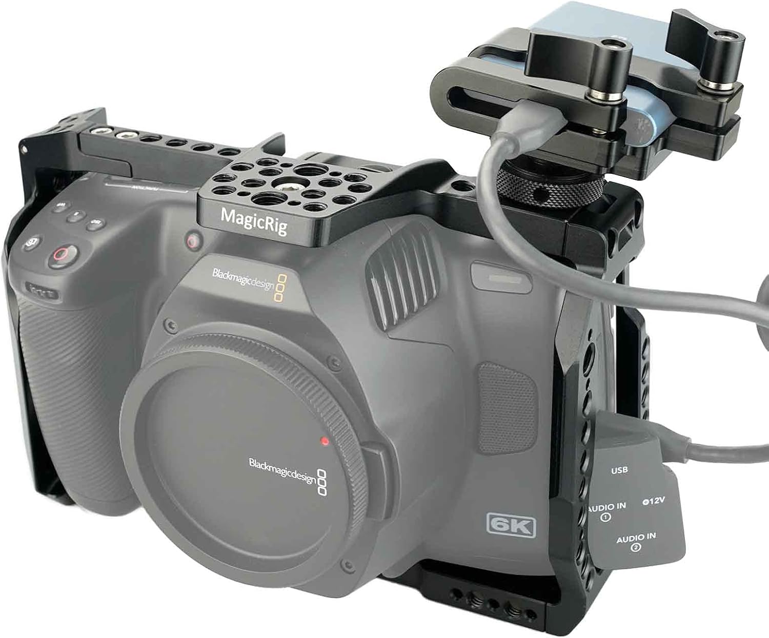 BMPCC 6K Pro Cage with T5 SSD Mount J6700