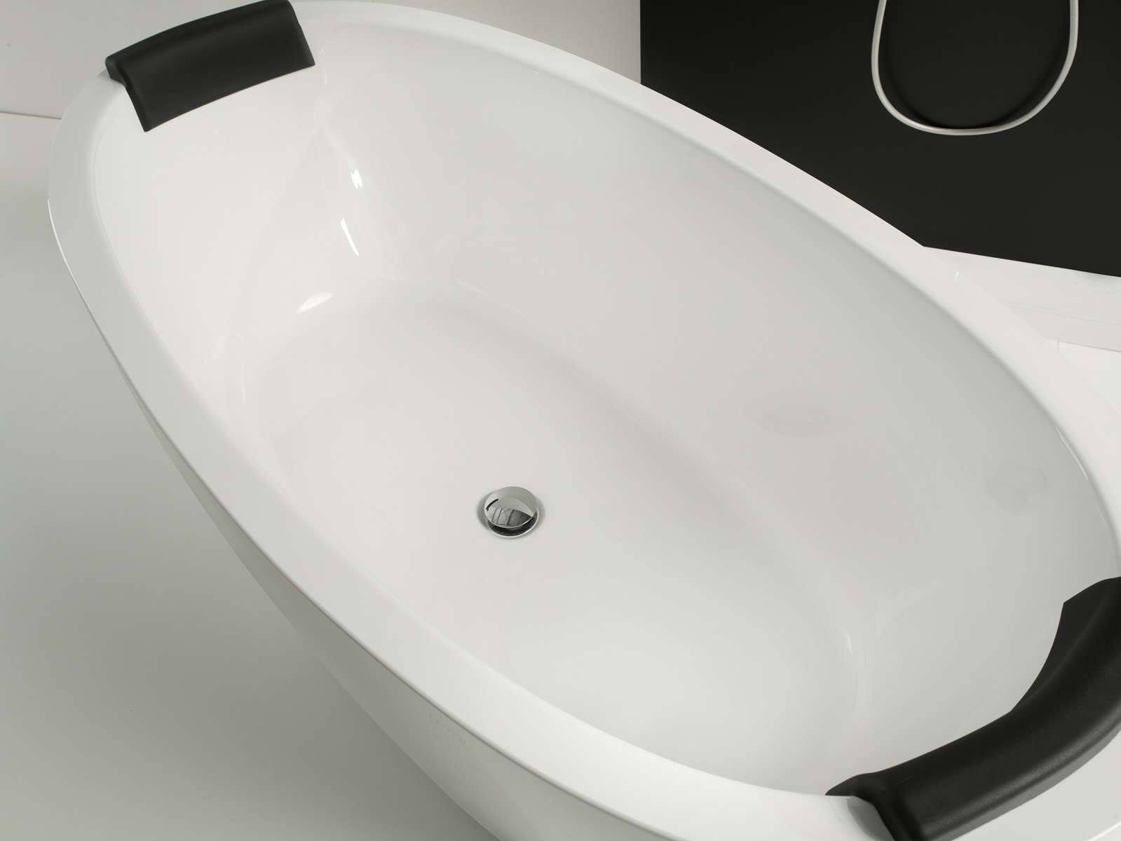 Black Bath Headrest T1008